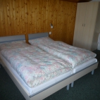 Saas-Fee,Akelei,Dachwohnung,Schlafzimmer