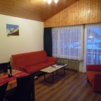 Saas-Fee,Akelei,Dachwohnung,Wohnzimmer